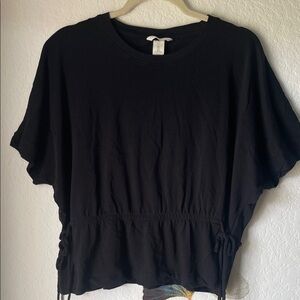 H&M Black Women's Crop Top